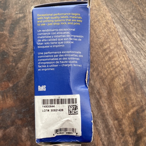 Brady Authentic (M21-500-595-WT) All-Weather black on white vinyl label 1/2” - Picture 6 of 10